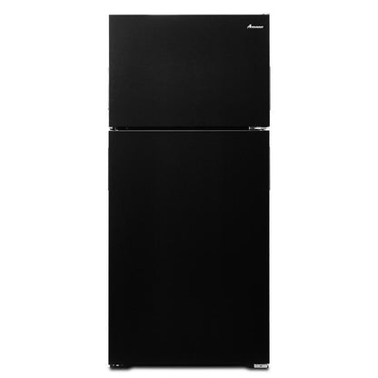 AMANA ART104TFDB Black Amana 14 Cu. Ft. Top-freezer Refrigerator With Flexible ST...