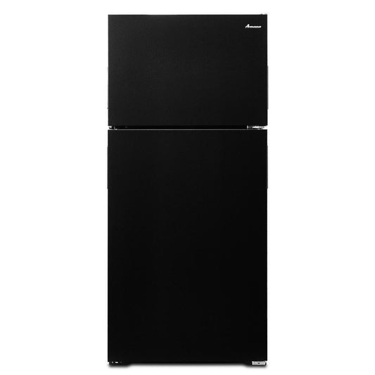 AMANA ART104TFDB Black Amana 14 Cu. Ft. Top-freezer Refrigerator With Flexible ST...