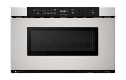 SHARP SMD2440JS 24 In. 1.2 Cu. Ft. Built-in Stainless Steel Microwave Drawer Oven