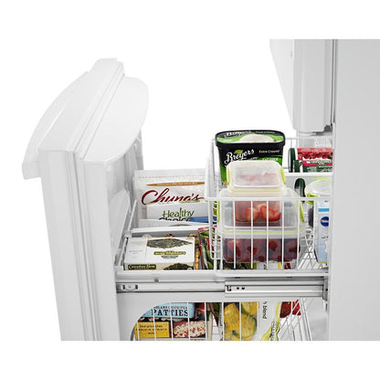AMANA ABB1924BRW 18.5 Cu. Ft. Energy Star Qualified Bottom-freezer Refrigerator -...