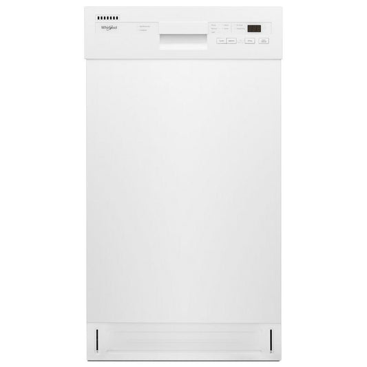 WHIRLPOOL WDPS5118PW Whirlpool Small-space Compact Dishwasher With Stainless Steel Tub