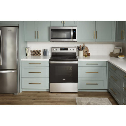 WHIRLPOOL WFE535S0LS 5.3 Cu. Ft. Whirlpool Electric 5-in-1 Air Fry Oven