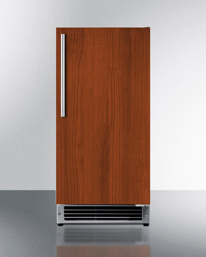 SUMMIT BIM26H32IF 15"" Wide 25 Lb. Drain-free Icemaker, Ada Compliant (panel Not INCLU...