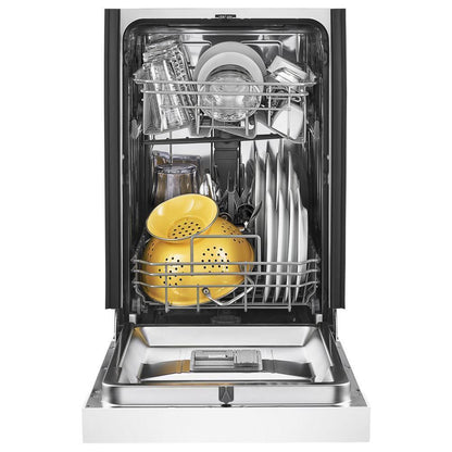 WHIRLPOOL WDPS5118PW Whirlpool Small-space Compact Dishwasher With Stainless Steel Tub