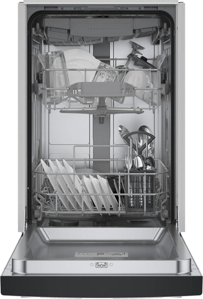 BOSCH SPE53C56UC Bosch 300 Series Dishwasher 17 3/4"" Black Spe53c56uc