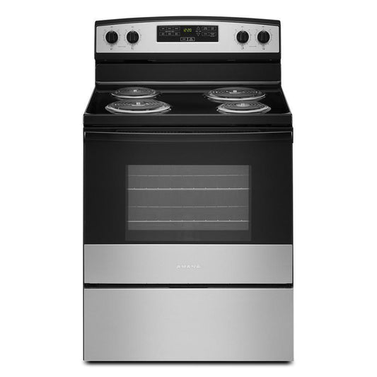 AMANA ACR4303MMS 30-inch Amana Electric Range With Bake Assist Temps