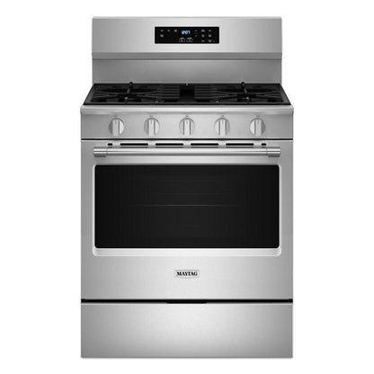 MAYTAG MFGS4030RS Maytag 30-inch Wide Gas Range With Steam Clean - 5.0 Cu. Ft.
