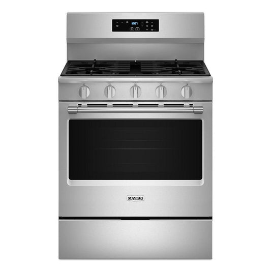 MAYTAG MFGS4030RS Maytag 30-inch Wide Gas Range With Steam Clean - 5.0 Cu. Ft.