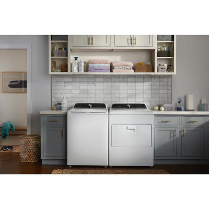 WHIRLPOOL WED5010LW Whirlpool 7.0 Cu. Ft. Top Load Electric Moisture Sensing Dryer