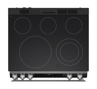 SHARP SSR3065JS Sharp 30 In. Electric Convection Slide-in Range With Air Fry