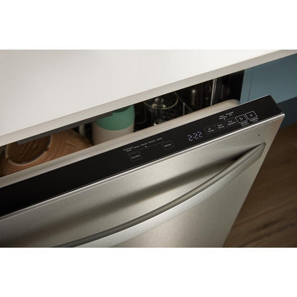 WHIRLPOOL WDT550SAPB 44 Dba Ada Compliant Dishwasher Flush With Cabinets With 3rd Rack