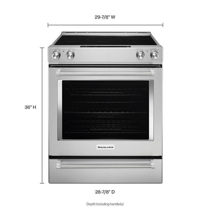 KITCHENAID KSEB900ESS Stainless Steel Kitchenaid 30-inch 5-element Electric CONVECTION...