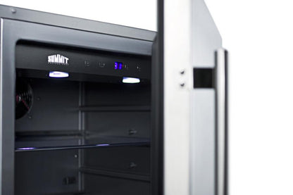 SUMMIT SPR627OS Outdoor All-refrigerator for Built-in Use, With Lock, Digital THERM...