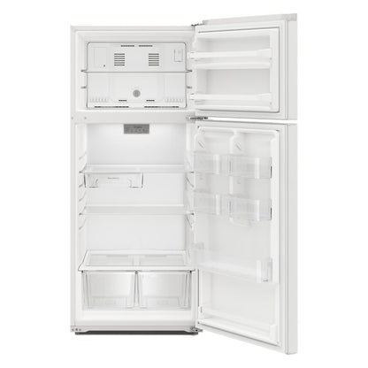 WHIRLPOOL WRTX5328PW Whirlpool 28-inch Wide Top-freezer Refrigerator - 16.3 Cu. Ft.