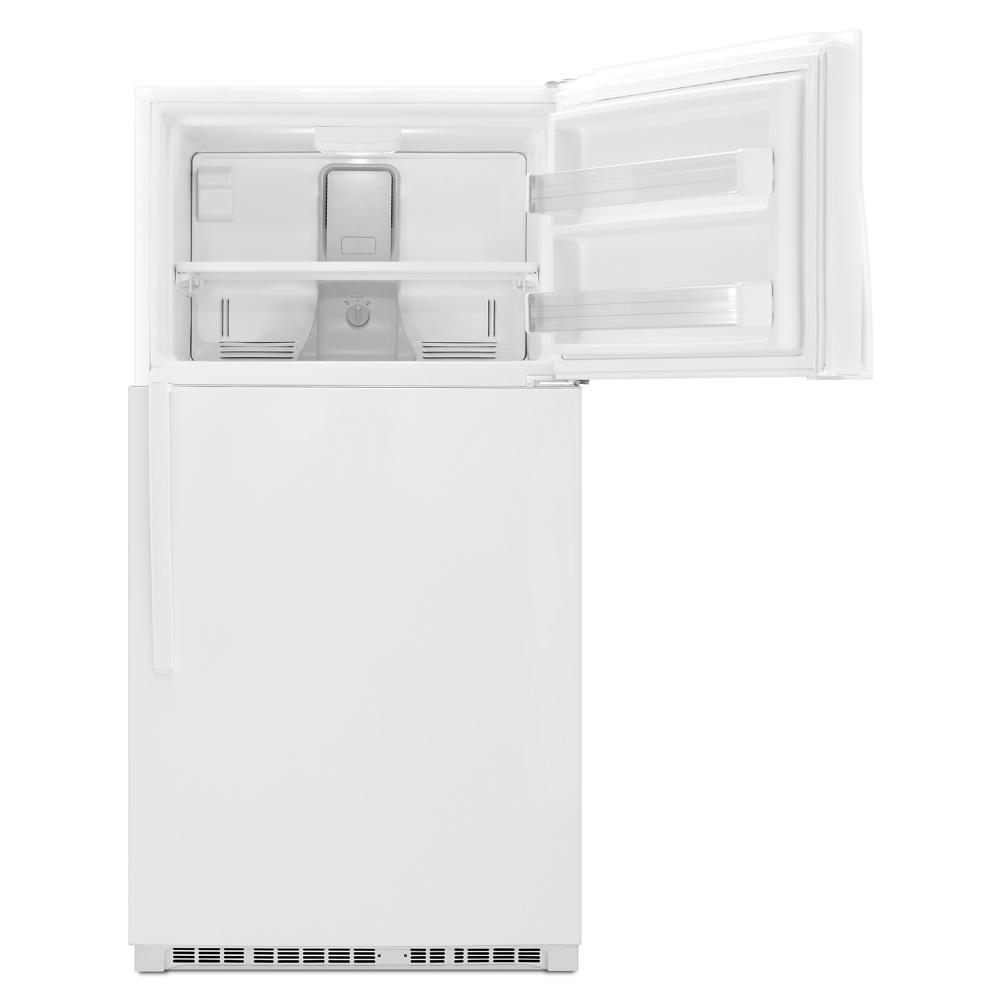 WHIRLPOOL WRT511SZDW White Whirlpool 33"" Wide Top-freezer Refrigerator With LED INTER...