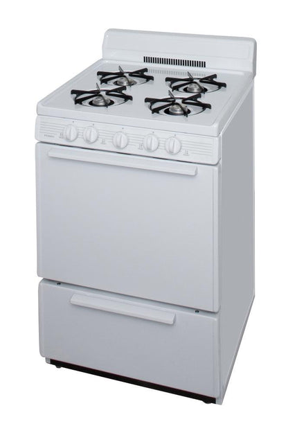 PREMIER SCK100OP Premier 24 In. Freestanding Gas Range In White
