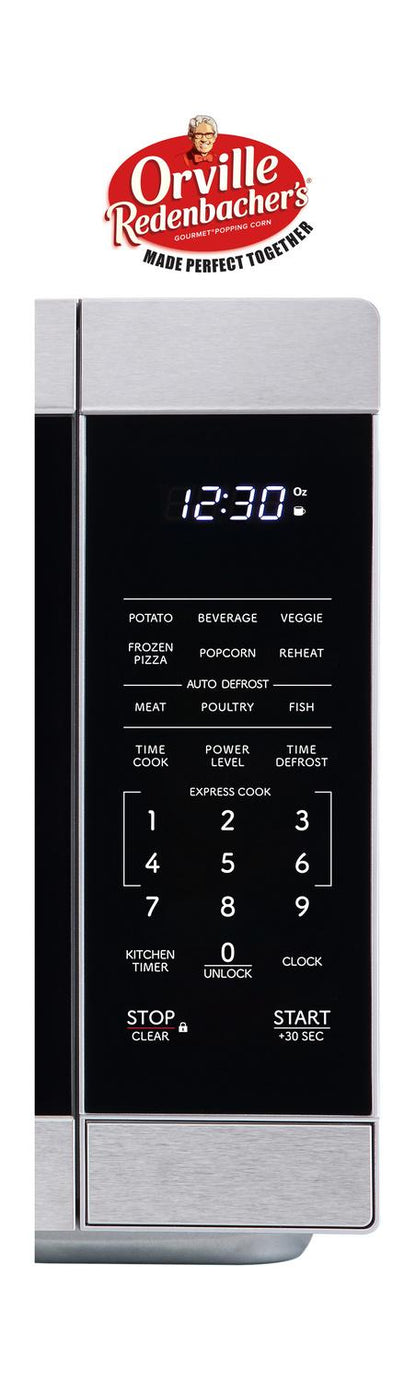 SHARP SMC1162KS Sharp 1.1 Cu. Ft. 1000w Stainless Steel Countertop Microwave Oven