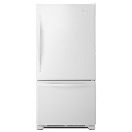 WHIRLPOOL WRB329DMBW Whirlpool 19 Cu. Ft. Bottom-freezer Refrigerator With Freezer Drawer