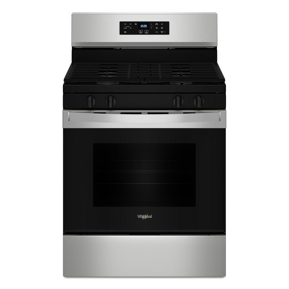 WHIRLPOOL WFGS3530RS Whirlpool 30-inch Self Clean Gas Range With No Preheat Mode