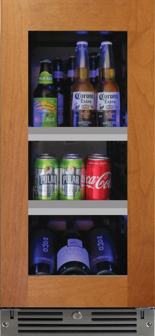 XO APPLIANCE XOU15BCGOR XO Appliance 15in Beverage Center Overlay Glass Rh