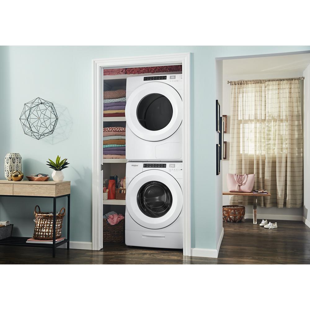 WHIRLPOOL WHD560CHW Whirlpool 7.4 CU.FT Front Load Heat Pump Dryer With Intiutitive ...