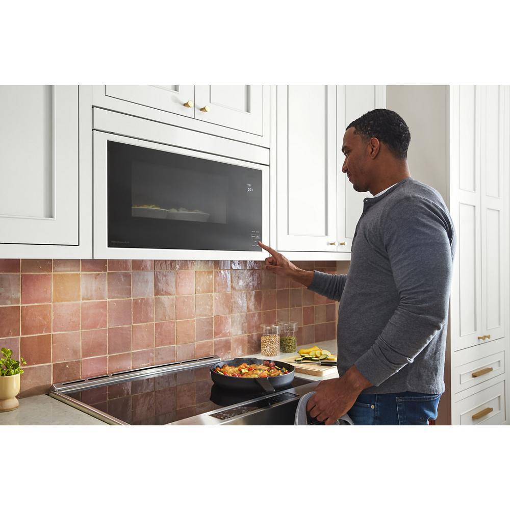 KITCHENAID KMMF330PWH KitchenAid Over-the-range Microwave With Flush Built-in Design