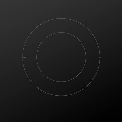 BOSCH NET8669UC 800 Series Electric Cooktop 36'' Black, Surface Mount Without FRAME...
