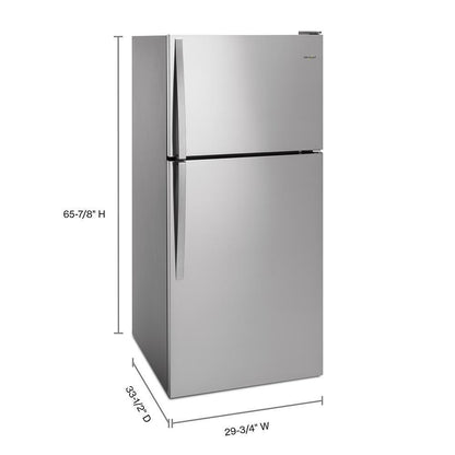 WHIRLPOOL WRT318FMDM 30-inch Wide Top-freezer Refrigerator With Factory-installed ICEMAK...