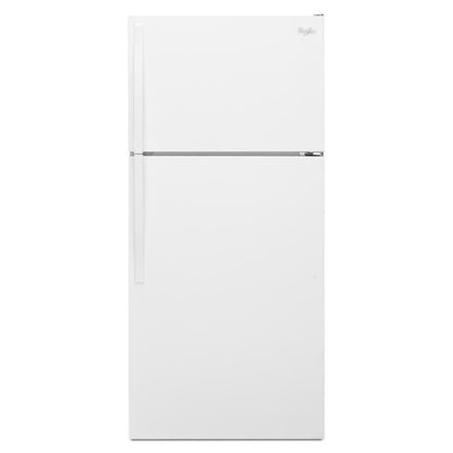 WHIRLPOOL WRT134TFDW White Whirlpool 28"" Wide Top-freezer Refrigerator With Freezer T...