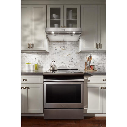 WHIRLPOOL WVU37UC4FS 24"" Range Hood With Dishwasher-safe Full-width Grease Filters