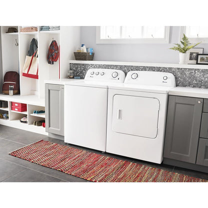 AMANA NGD4655EW 6.5 Cu. Ft. Top-load Gas Dryer With Automatic Dryness Control - White
