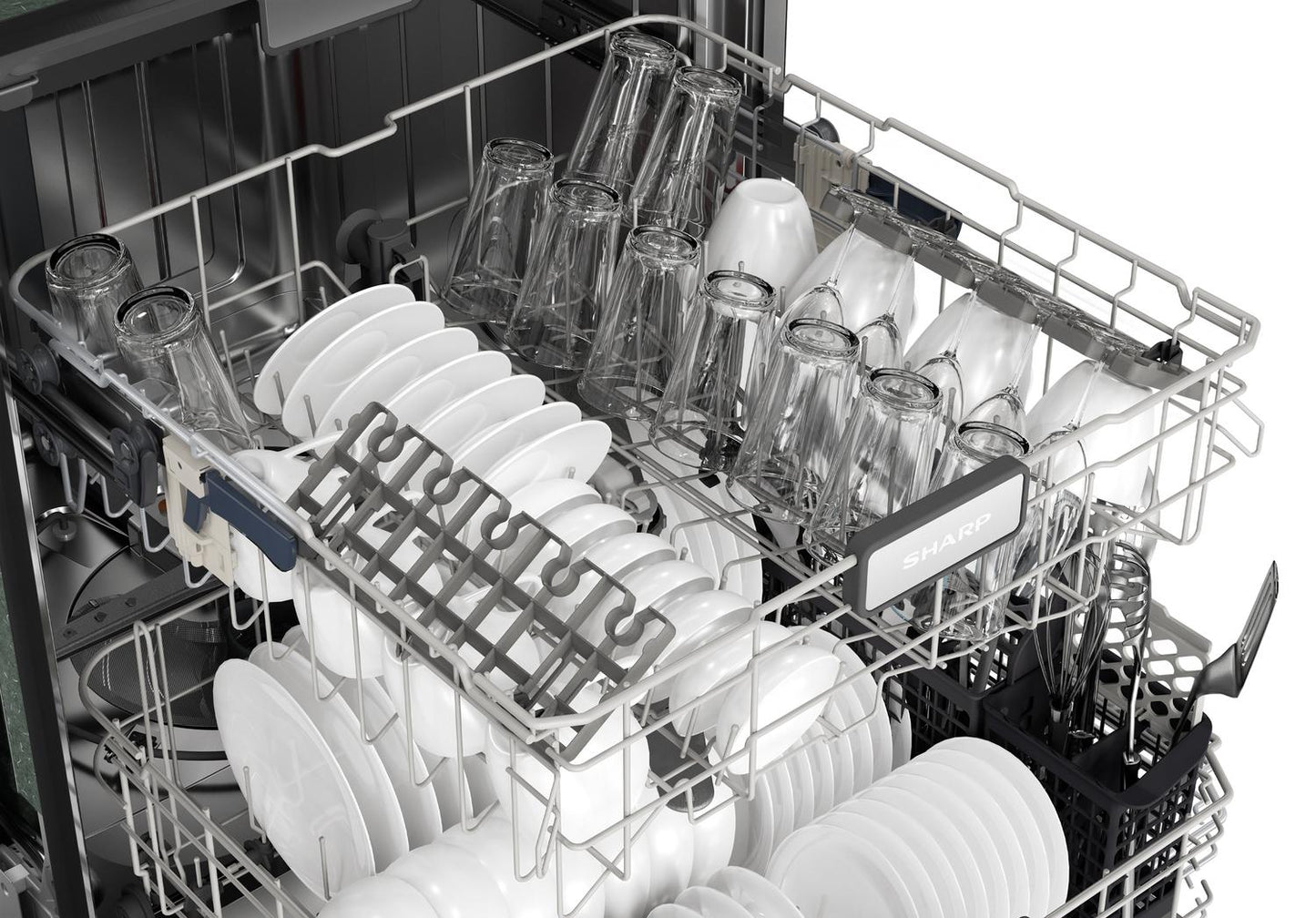 SHARP SDW6736MS Sharp 24 In. Stainless Steel 47db Dishwasher