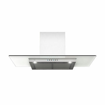 XO APPLIANCE XOQ30GC XO Appliance 30"" 600/395 Cfm Wall Chimney Hood Stainless/glass