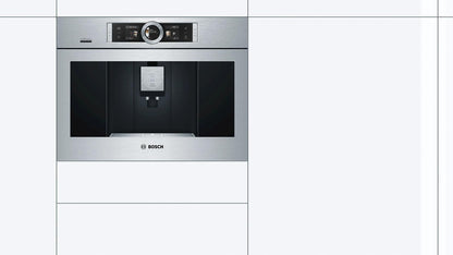 BOSCH BCM8450UC Bcm8450uc Built-in Fully Automatic Coffee Machine Stainless Steel