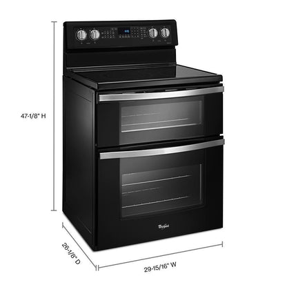 WHIRLPOOL WGE745C0FE Whirlpool 6.7 Cu. Ft. Electric Double Oven Range With True Convection