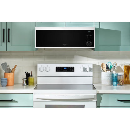 WHIRLPOOL WMML5530RW 1.1 Cu. Ft. Smart Low Profile Microwave Hood Combination With 450 C...