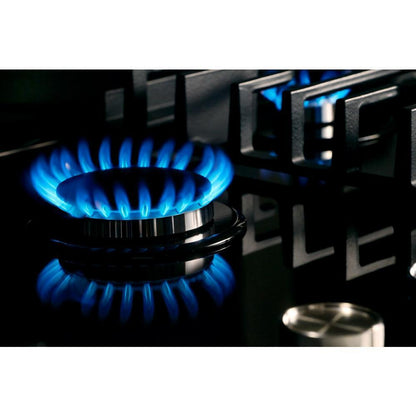 KITCHENAID KCGG530PBL KitchenAid 30"" Gas-on-glass Cooktop