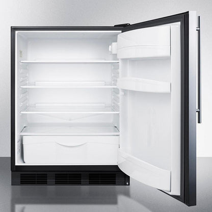 SUMMIT FF6BKBI7SSHV Commercially Listed Built-in Undercounter All-refrigerator for GENE...