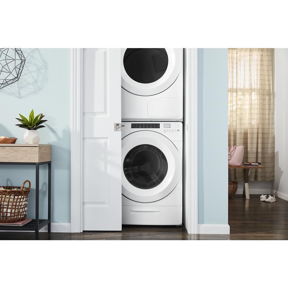 WHIRLPOOL WHD560CHW Whirlpool 7.4 CU.FT Front Load Heat Pump Dryer With Intiutitive ...