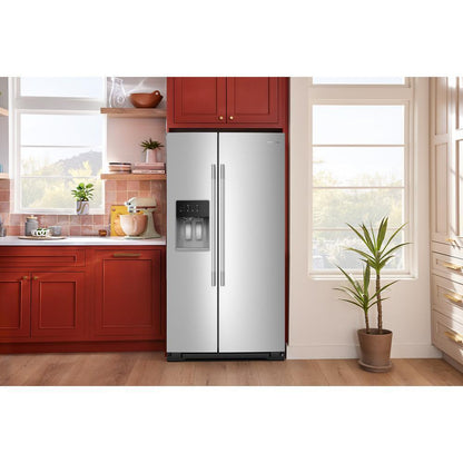 KITCHENAID KRSC536RPS 20.8 Cu. Ft. Counter-depth Side-by-side Refrigerator With Exterior ...