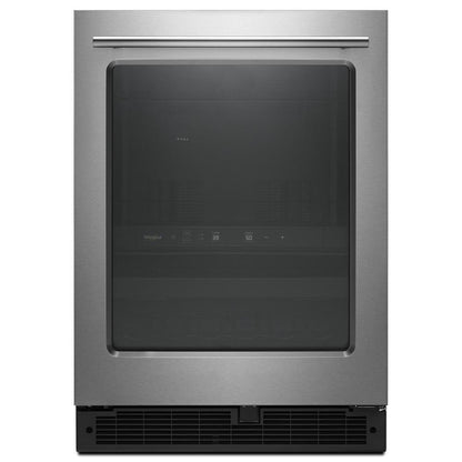 WHIRLPOOL WUB35X24HZ 24-inch Wide Undercounter Beverage Center With Towel Bar Handle- 5....