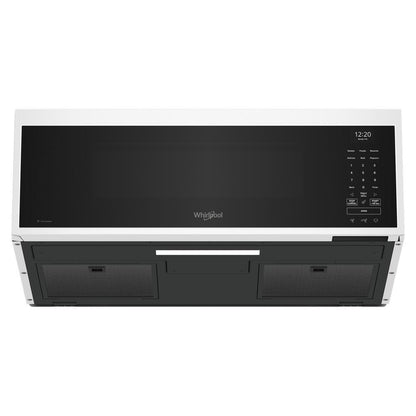 WHIRLPOOL WMML5530RW 1.1 Cu. Ft. Smart Low Profile Microwave Hood Combination With 450 C...