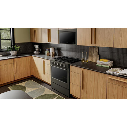 KITCHENAID KSGS530SBE KitchenAid 30-inch 5-element Gas Slide-in Convection Range