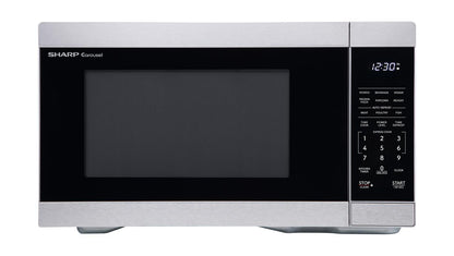 SHARP SMC1162KS Sharp 1.1 Cu. Ft. 1000w Stainless Steel Countertop Microwave Oven