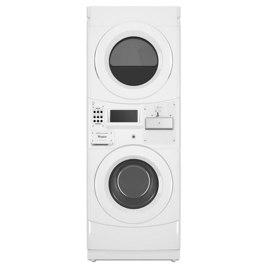 WHIRLPOOL CET9000GQ Whirlpool Commercial Electric Stack Washer/dryer, Coin Equipped ...