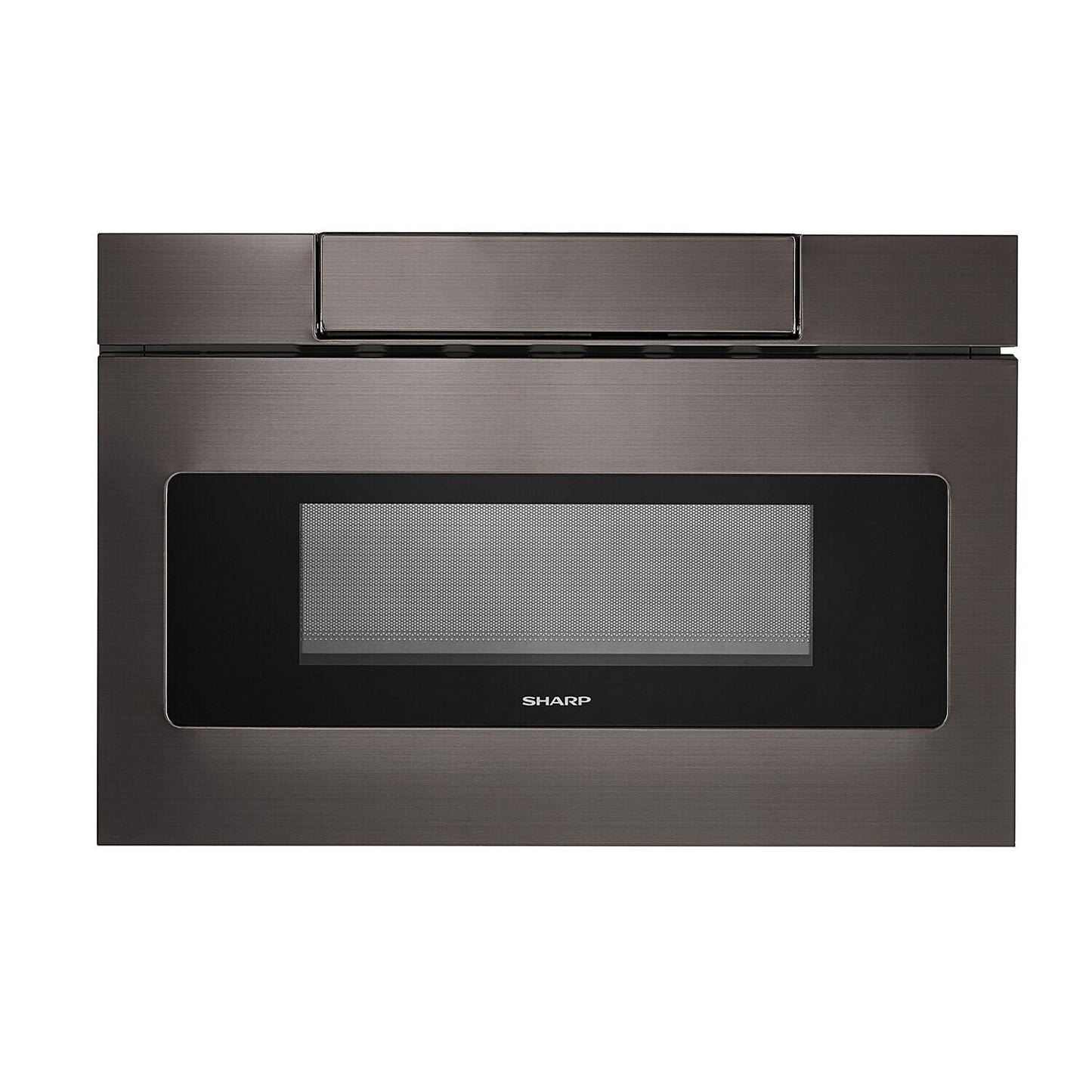 SHARP SMD2470AH Sharp Microwave Drawer Oven, 24 In. 1.2 Cu. Ft. 1000w Black STAINLE...