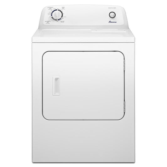 AMANA NGD4655EW 6.5 Cu. Ft. Top-load Gas Dryer With Automatic Dryness Control - White