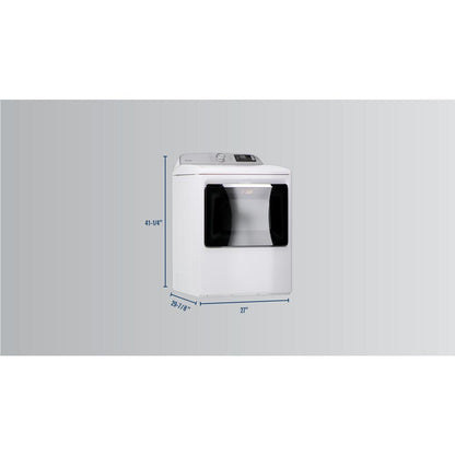 MAYTAG MED6230RHW Maytag 7.4 Cuft Elec Dryer W/hamper