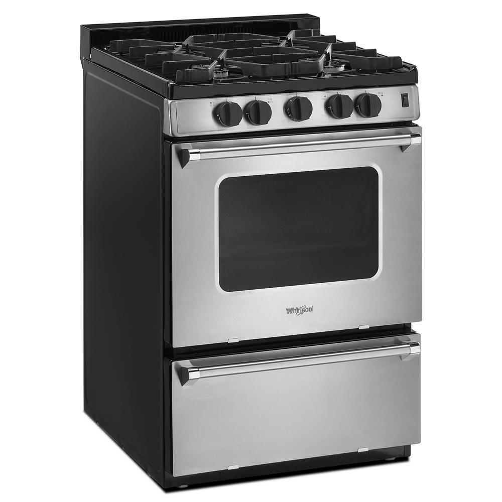 WHIRLPOOL WFG500M4HS Whirlpool 24-inch Freestanding Gas Range With Sealed Burners