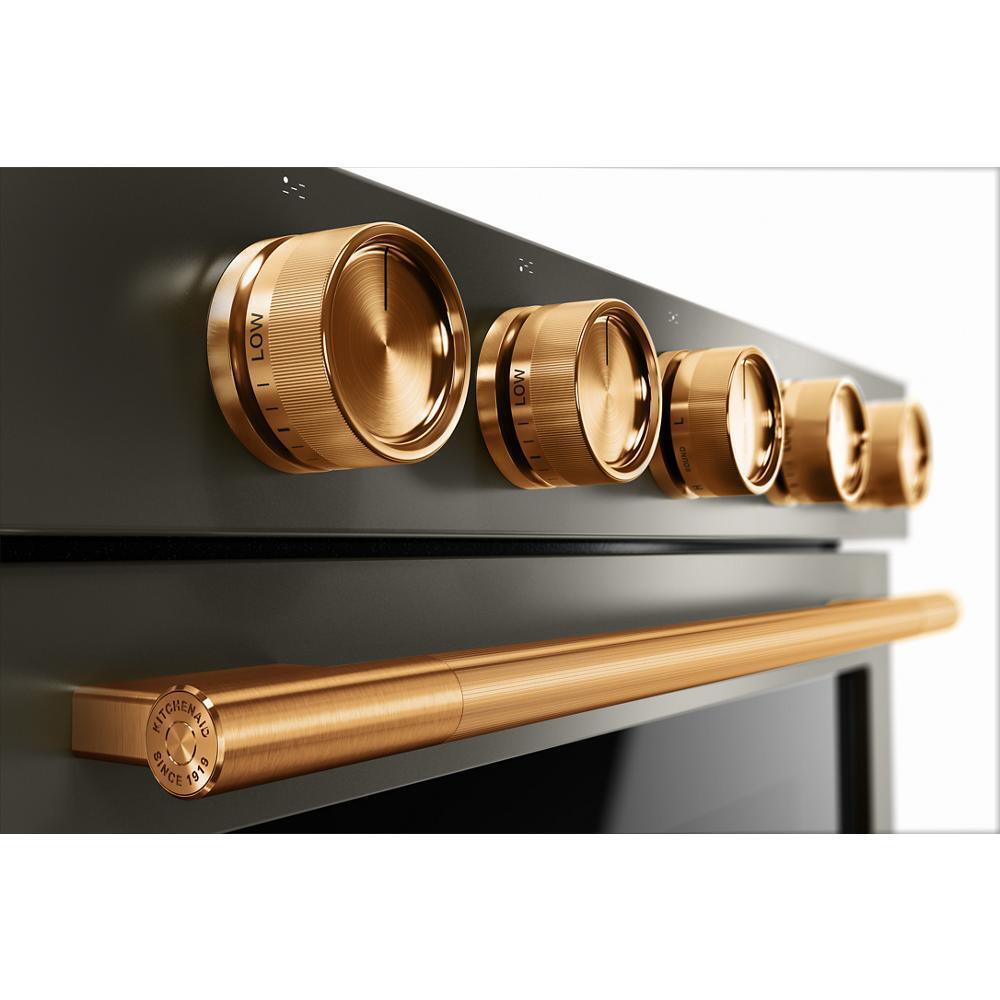 KITCHENAID KSGS530SBE KitchenAid 30-inch 5-element Gas Slide-in Convection Range
